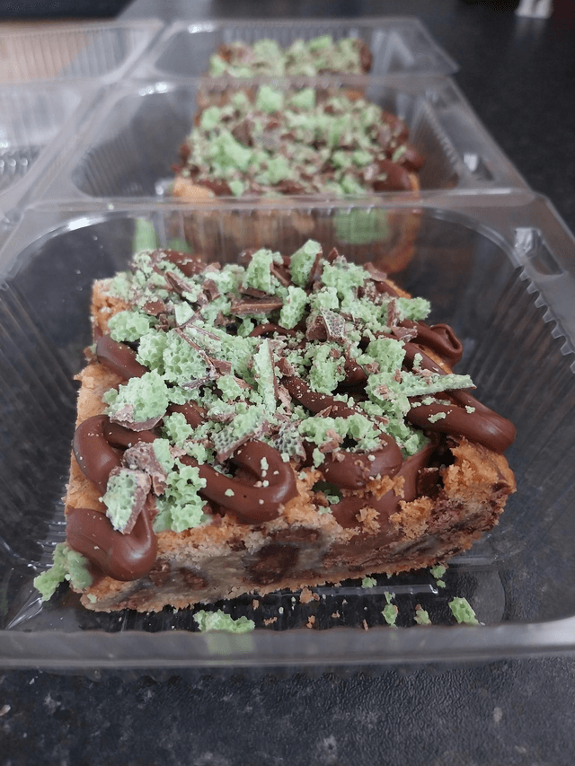 Mint Aero Cookie Bar