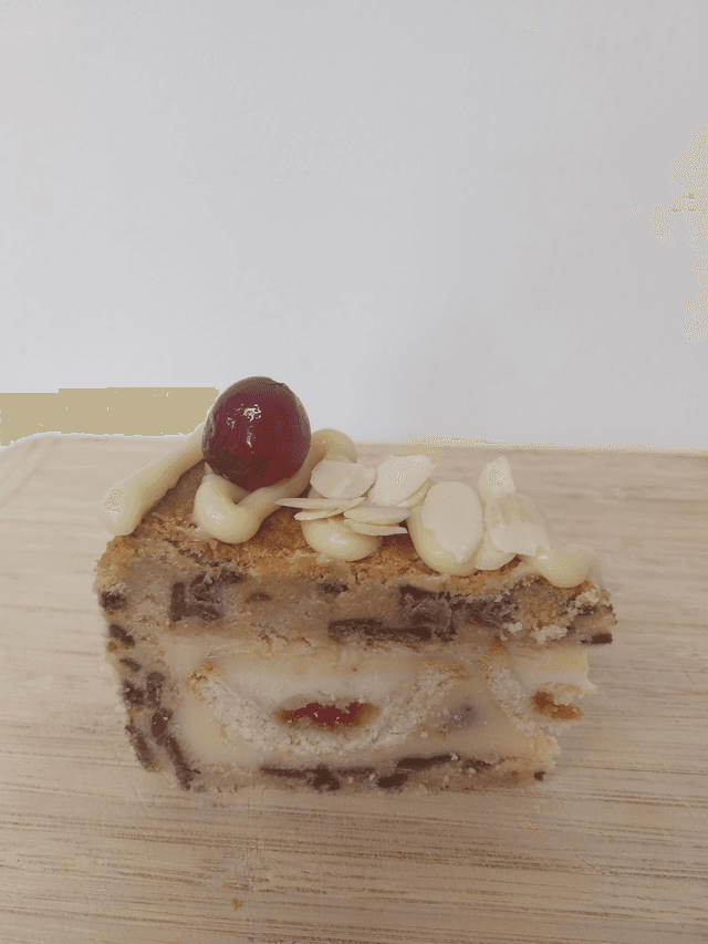 Cherry Bakewell Cookie Pie